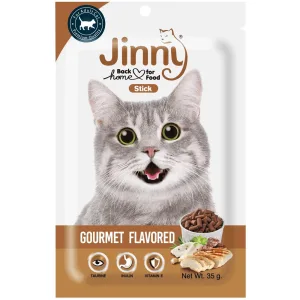 Jinny Gourmet Ласощі для котів, палички, 35 г Термін придатності 23.04.2026
